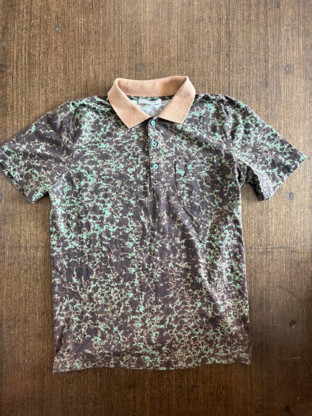 Carven Men's Vintage Jungle Polo -- Small